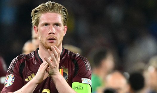 De Bruyne giữ trọng trách gánh vác đội tuyển Bỉ tại EURO 2024. Ảnh: AFP