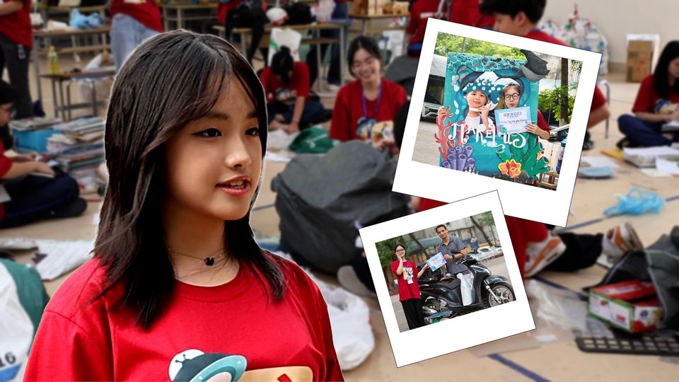 Trạm thu gom thu về hàng tấn rác tái chế của nhóm học sinh Hà Nội