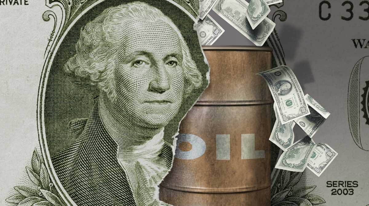 Nhiều nền kinh tế lớn đang giảm dần USD trong xuất nhập khẩu dầu. Ảnh minh họa CGTN