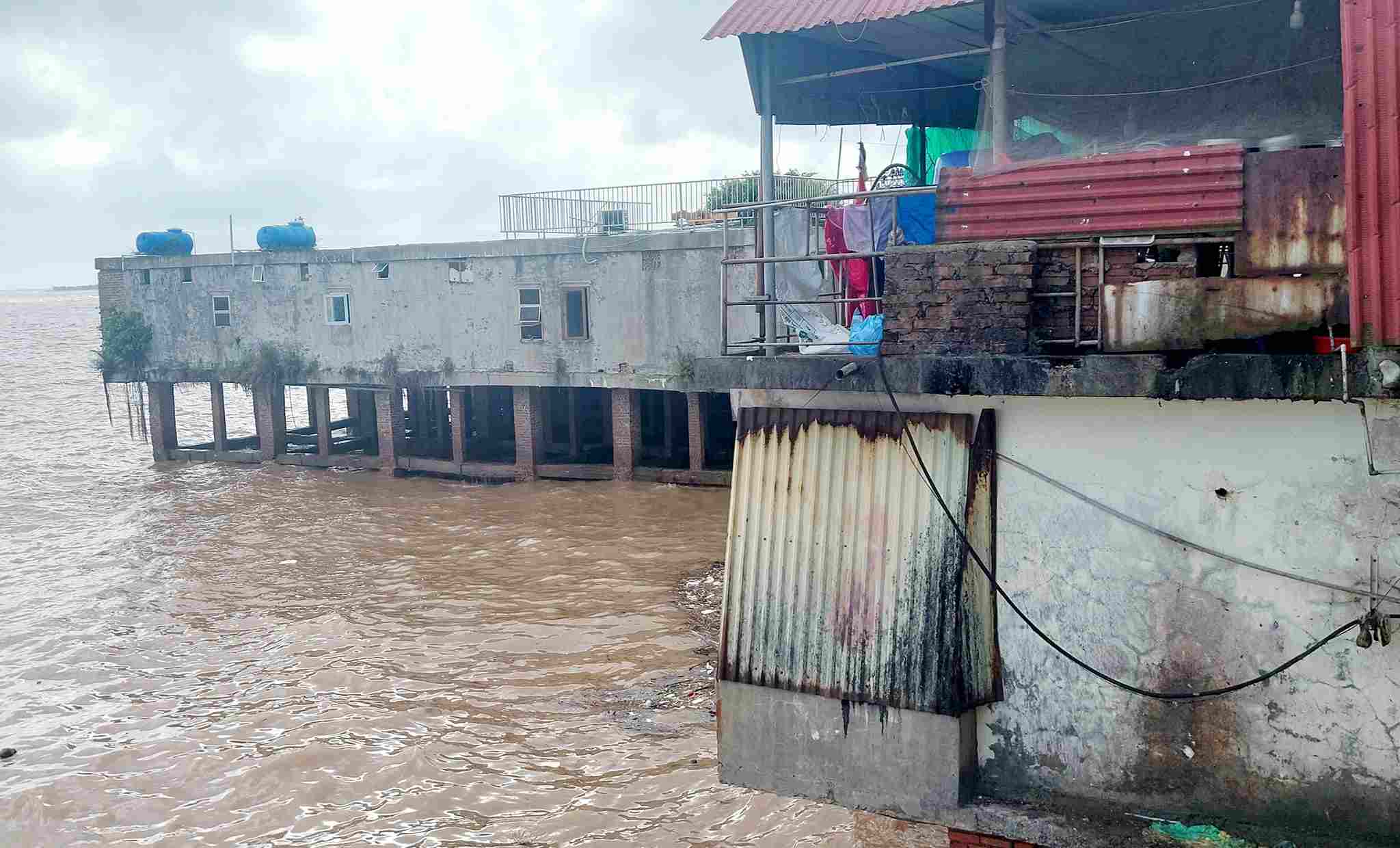 Nhiều công trình vi phạm tại khu du lịch Đồ Sơn. Ảnh: Tuyên giáo Đồ Sơn