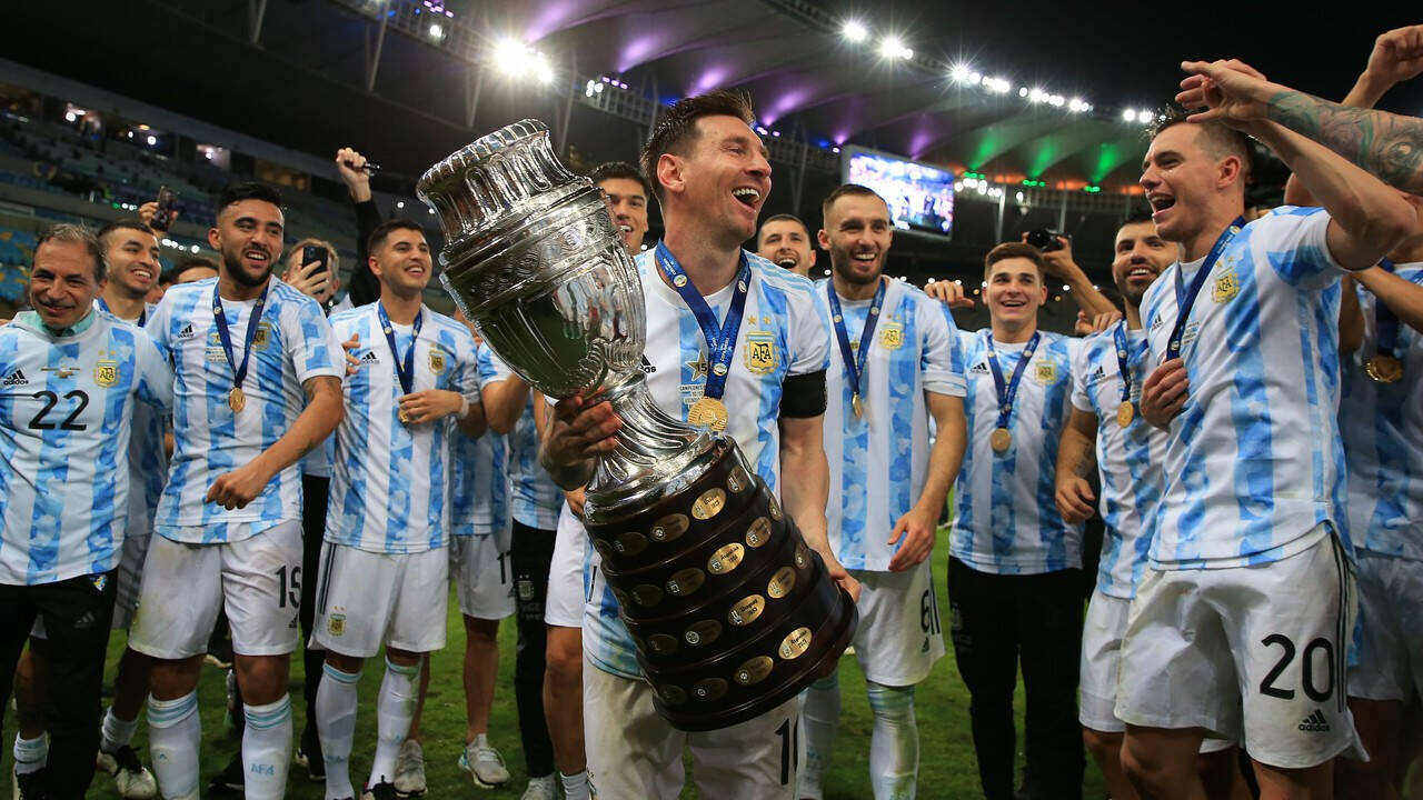 Tuyển Argentina đang là đương kim vô địch Copa America. Ảnh: LĐBĐ Argentina 