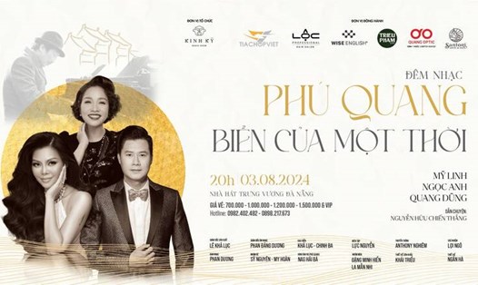 Đêm nhạc “Biển của một thời” là đêm nhạc tưởng nhớ nhạc sĩ Phú Quang. Ảnh: Ban tổ chức