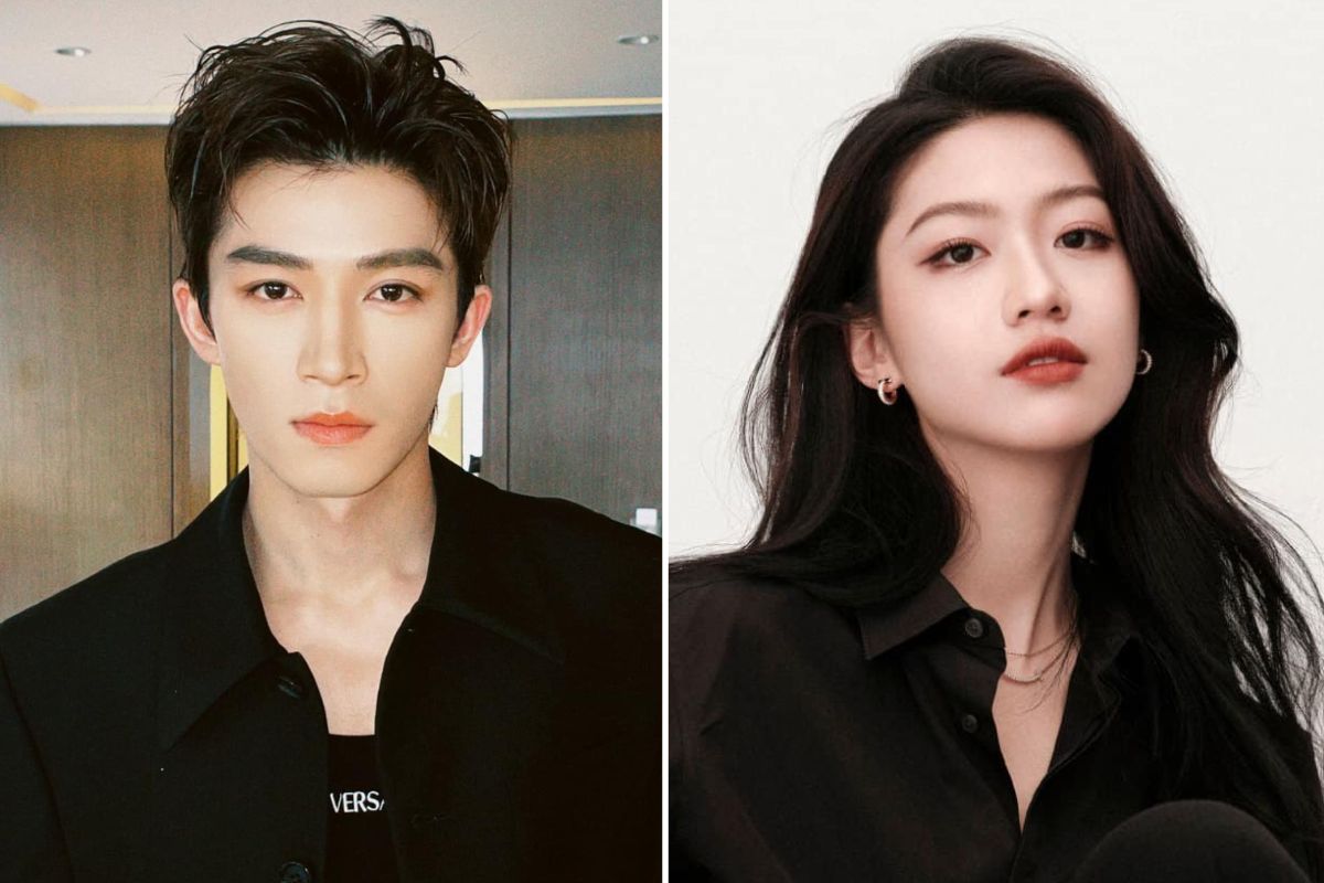 Vương Tinh Việt và Hướng Hàm Chi. Ảnh: Weibo