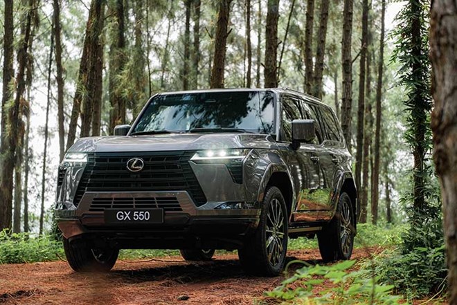 Chi tiết xe sang Lexus GX 550 hoàn toàn mới tại Việt Nam