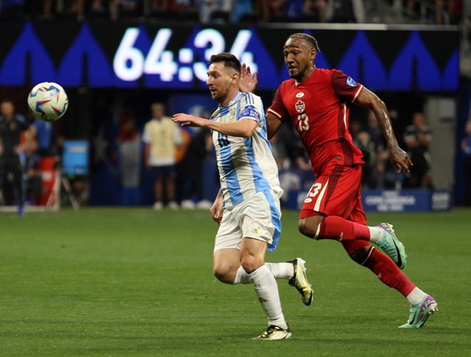 Trực tiếp bóng đá Chile vs Argentina: Messi đá chính