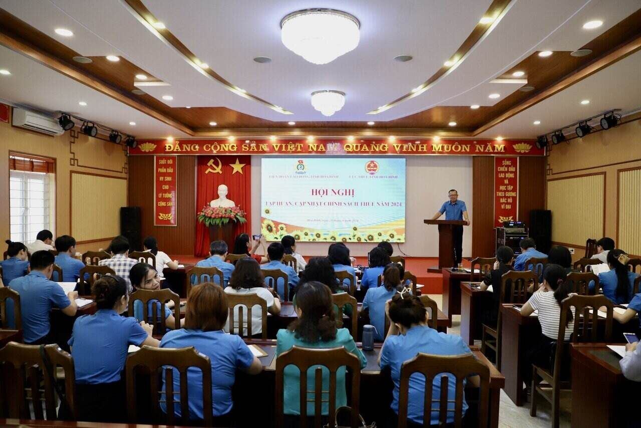 Toàn cảnh hội nghị tập huấn. Ảnh: Phạm Cường