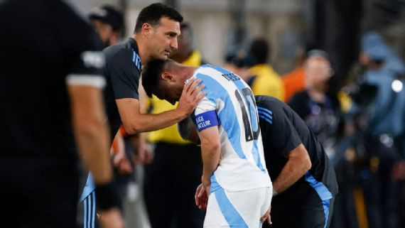 Messi chấn thương, để ngỏ khả năng thi đấu trận tiếp theo tại Copa America  2024