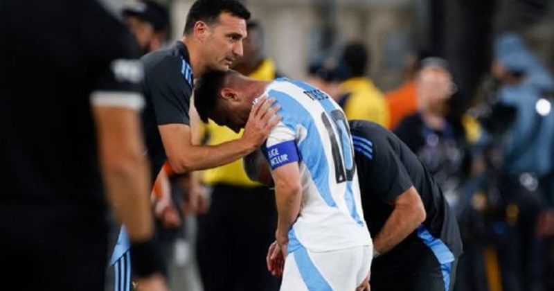Messi chấn thương, để ngỏ khả năng thi đấu trận tiếp theo tại Copa America  2024