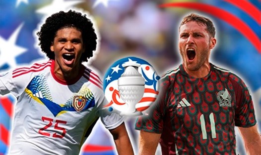 Venezuela vs Mexico đối đầu ở Copa America 2024. Ảnh: Copa America