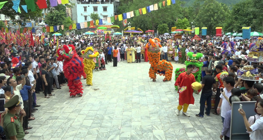 Lễ hội đền Bảo Hà được tổ chức thường niên hàng năm vào ngày 17.7 âm lịch.