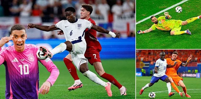 Đội hình tiêu biểu vòng bảng EURO 2024