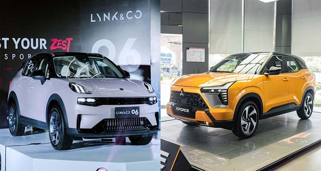 So sánh Lynk & Co 06 với Mitsubishi Xforce Ultimate trong tầm giá 700 triệu đồng