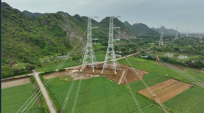 Một dự án quan trọng đường dây 500kV mạch 3 đã sẵn sàng đóng điện