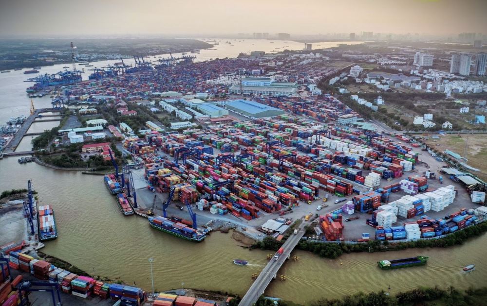 Cảng Cát Lái thuộc quản lý của Tổng công ty Tân Cảng Sài Gòn. Ảnh: Anh Tú