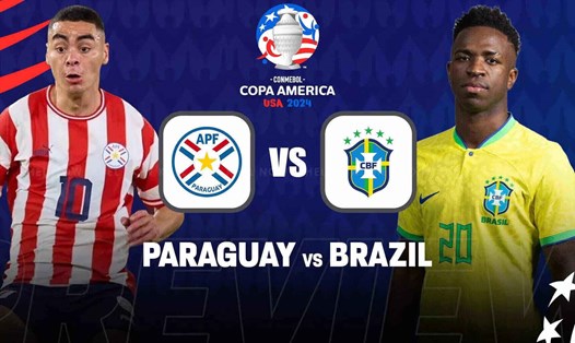 Paraguay đối đầu Brazil tại Copa America 2024.  Ảnh: Khel Now