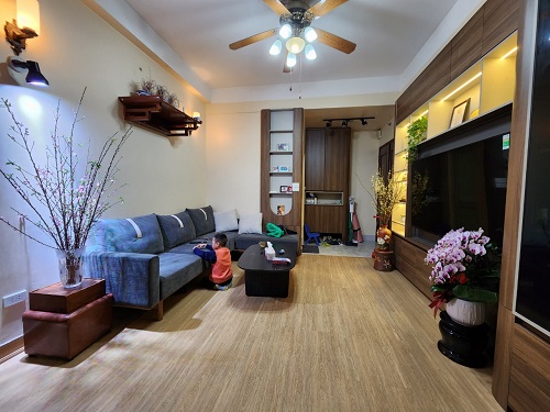 Một căn hộ chung cư tại Hà Nội có giá thấp nhất 2 tỉ đồng. Ảnh: Cao Nguyên