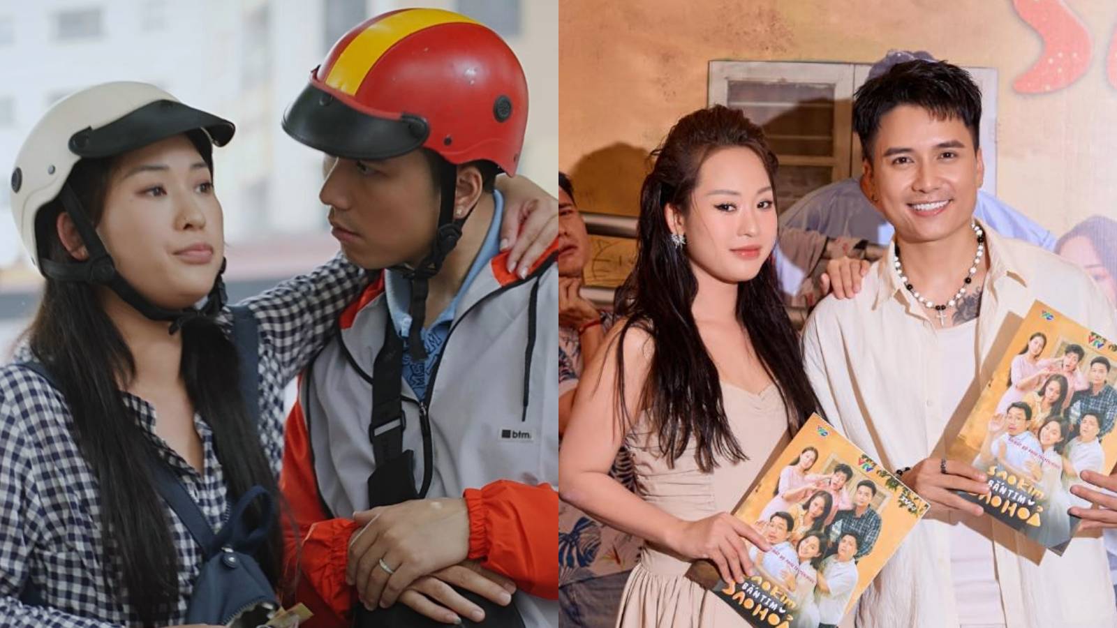 Diễm Hằng và Mạnh Quân. Ảnh: Facebook nhân vật