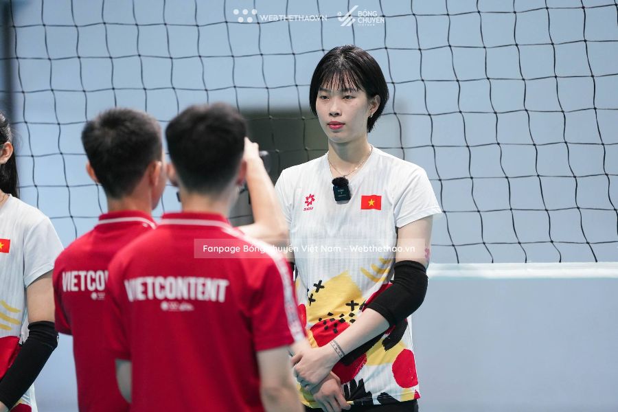 Thanh Thúy là vận động viên chủ lực của tuyển bóng chuyền nữ Việt Nam trong 2 giải đấu tháng 7. Ảnh: Bóng chuyền Việt Nam