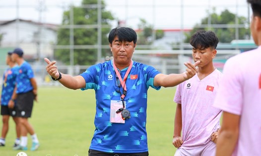 U16 Việt Nam vào bán kết U16 Đông Nam Á 2024. Ảnh: VFF