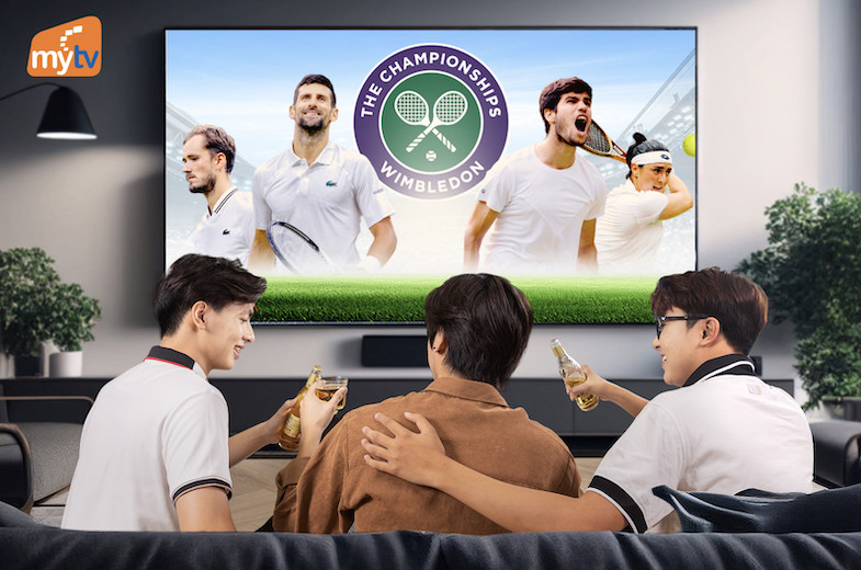 Duy nhất Truyền hình MyTV phát sóng giải quần vợt Wimbledon