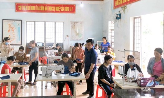 Sau khi tham gia học nghề, nhiều lao động ở trên địa bàn tỉnh Đắk Nông đã tự tạo việc làm với mức thu nhập ổn định cho bản thân. Ảnh: Bảo Lâm