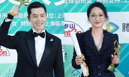 Hồ Ca, Châu Tấn là Nam/Nữ chính xuất sắc nhất giải Bạch Ngọc Lan 2024. Ảnh: Paper