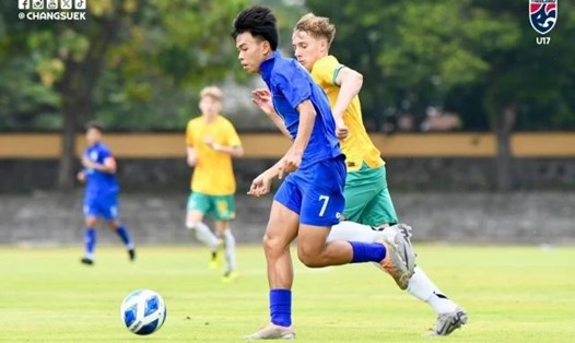 U16 Thái Lan đang tạm dẫn đầu bảng C giải U16 Đông Nam Á 2024. Ảnh: Changseuk