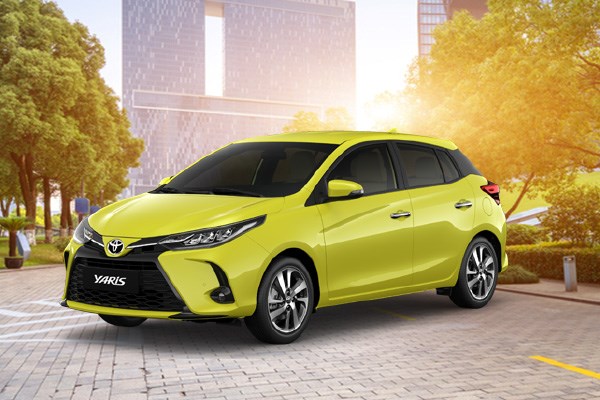 Danh mục sản phẩm Toyota tại Việt Nam không còn Yaris