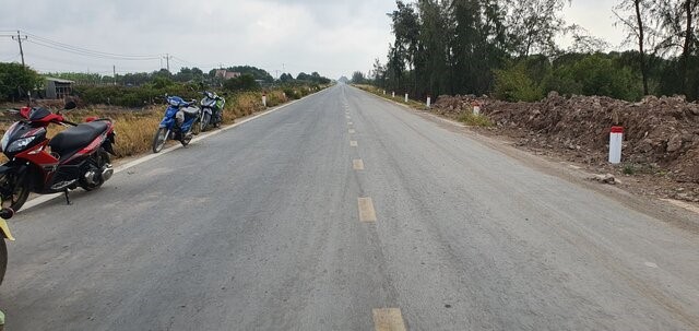 Có mặt bằng, một đoạn dự án nâng cấp để biển Đông tỉnh Bạc Liêu đã hoàn thành. Ảnh: Nhật Hồ