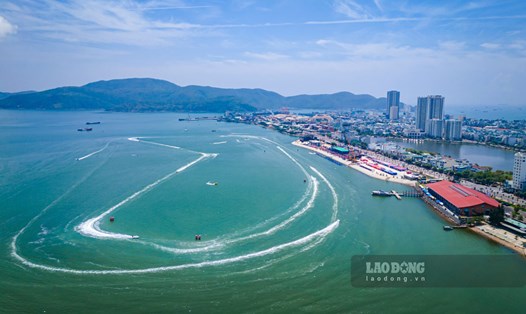 Giải đua thuyền máy nhà nghề quốc tế Grand Prix of Binh Dinh 2024 diễn ra vào cuối tháng 3.2024 tại Bình Định. Ảnh: Dũng Nhân