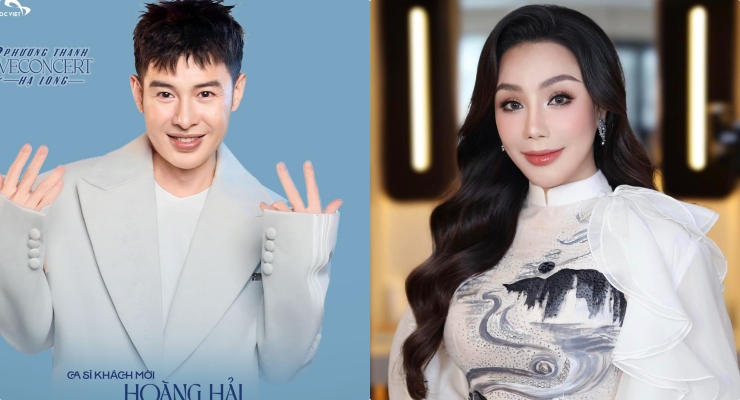 Hồ Quỳnh Hương, Hoàng Hải góp mặt trong liveshow Phương Thanh. Ảnh: NSCC.