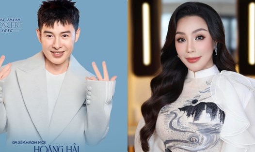 Hồ Quỳnh Hương, Hoàng Hải góp mặt trong liveshow Phương Thanh. Ảnh: NSCC.