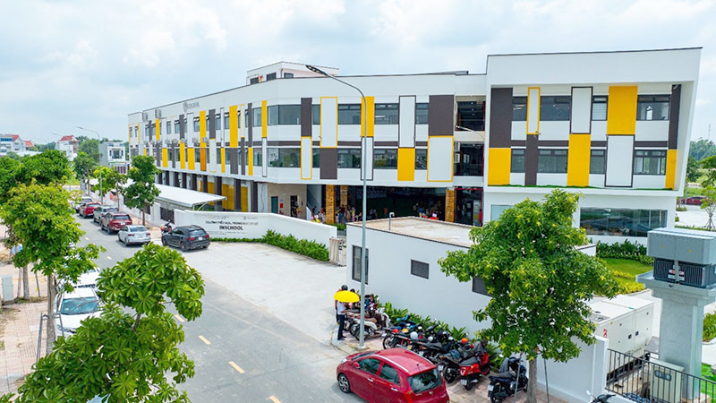 Trường INSchool Bến Cát tọa lạc trong trong đô thị Mega City. Ảnh: Kim Oanh Group