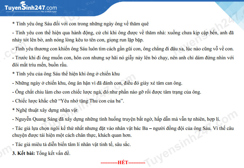 Gợi ý đáp án đề thi môn Văn vào lớp 10 tỉnh Khánh Hoà. Ảnh: Tuyensinh247
