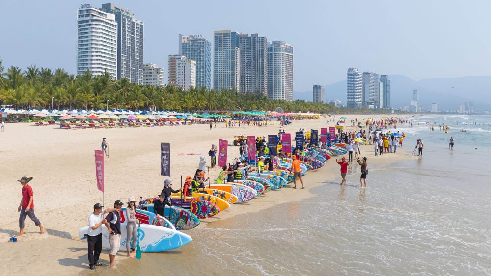 Nhiều hoạt động du lịch biển tại Lễ hội Tận hưởng Đà Nẵng 2024.