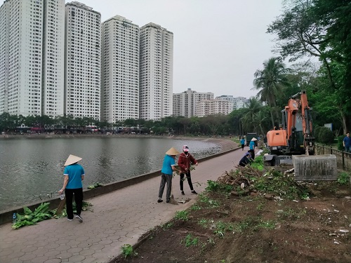 Hà Nội nhân rộng mô hình xây dựng đời sống văn hóa tại các tổ dân phố. Ảnh: Ái Vân