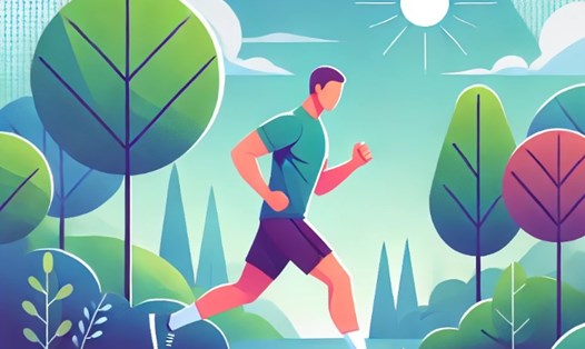 Khôi phục năng lượng sau khi chạy bộ là yếu tố quan trọng để duy trì sức khỏe và hiệu suất. Ảnh AI: Vũ Anh