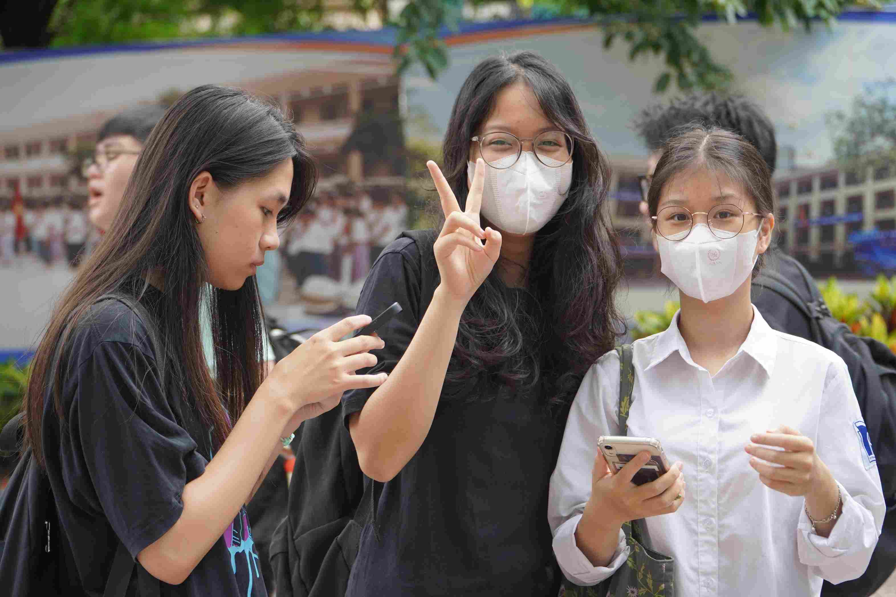 Thí sinh tham dự kỳ thi tốt nghiệp THPT năm 2024. Ảnh: Vân Trang