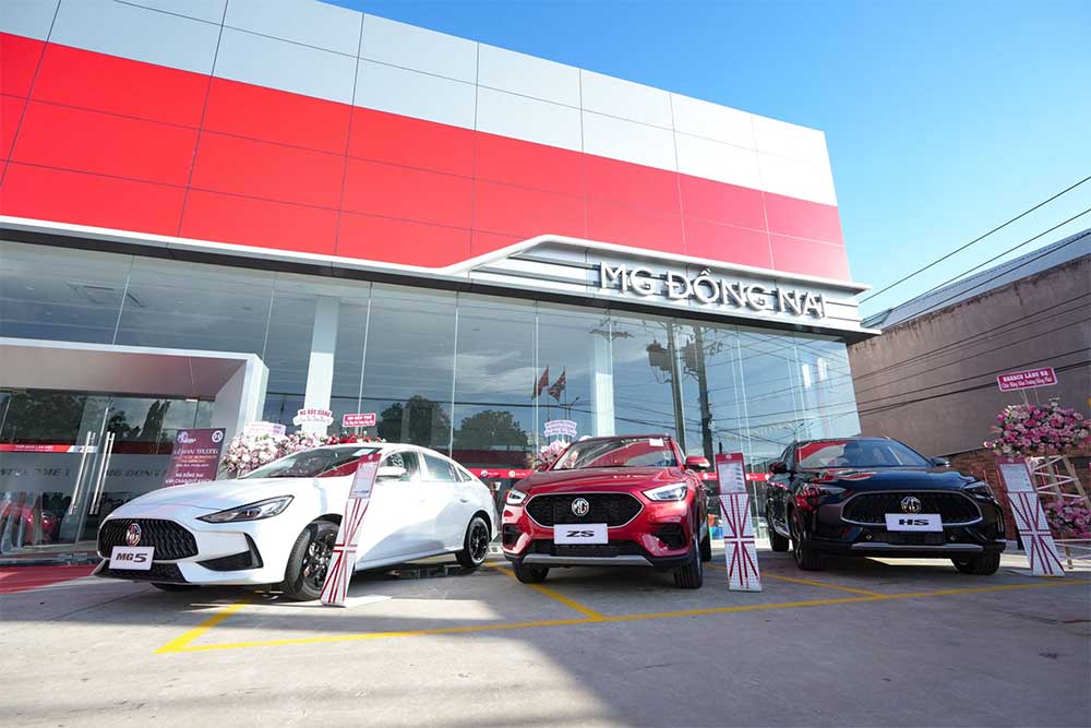 Đại lý MG tại Đồng Nai. Ảnh: MG