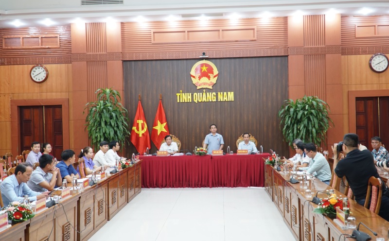 Quang cảnh buổi họp báo. Ảnh Nguyễn Hoàng