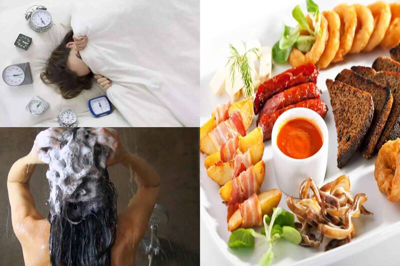 Chúng ta nên tránh một số thói quen sau khi ăn để không gây nhồi máu não và mỡ nội tạng. Đồ họa: Hạ Mây