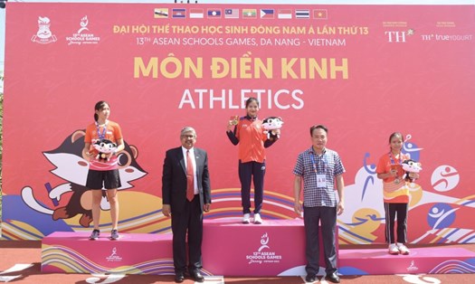 Việt Nam liên tiếp đoạt huy chương tại Đại hội Thể thao học sinh Đông Nam Á. Ảnh: BTC