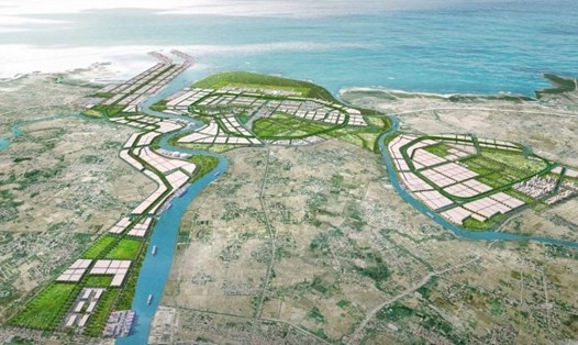 Hải Phòng sẽ phát triển khu kinh tế ven biển phía Nam theo hướng sinh thái. Ảnh: Ban Quản lý KKT Hải Phòng