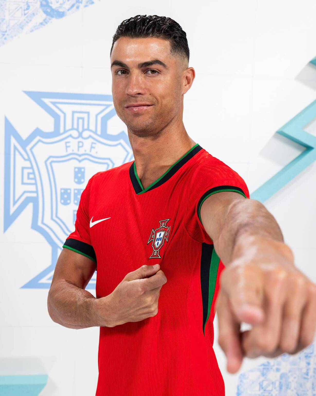 Ronaldo vẫn là đầu tàu của Bồ Đào Nha tại EURO 2024.  Ảnh: Portuga 