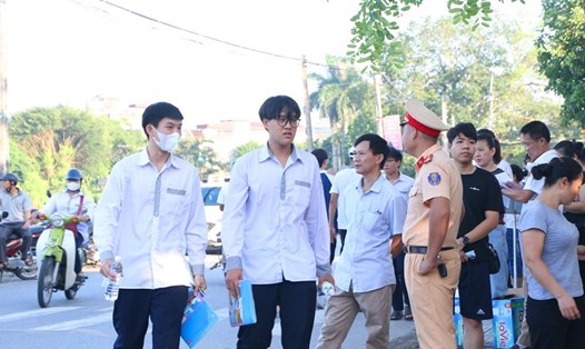 Có 21.944 thí sinh ở Nam Định đăng ký dự thi tốt nghiệp THPT năm 2024. Ảnh: Đình Tuệ/Sở GDĐT tỉnh Nam Định