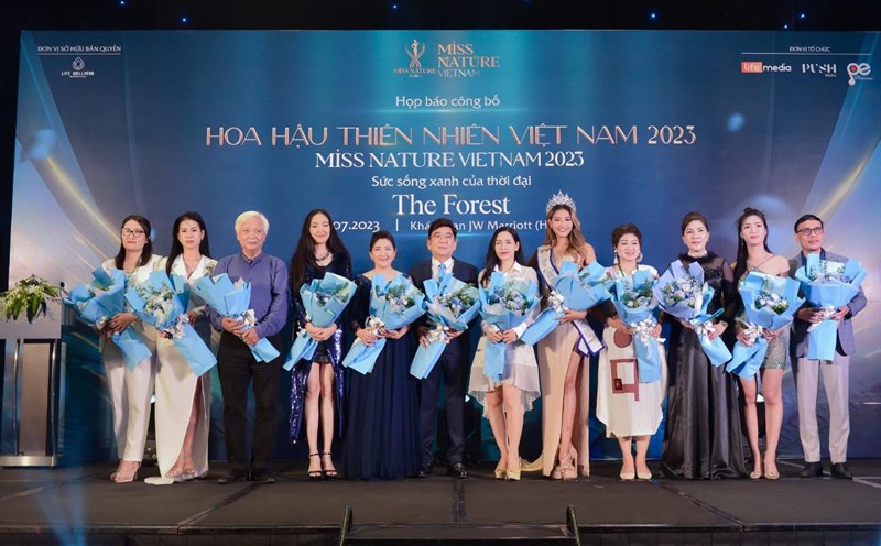 Cuộc thi "Hoa hậu thiên nhiên Việt Nam 2023" từng thu hút sự tham gia tích cực của các thí sinh. Ảnh: BTC
