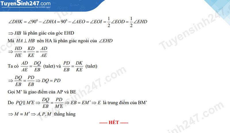 Gợi ý đáp án đề thi vào lớp 10 môn Toán - Bình Phước 2024. Ảnh: Tuyensinh247