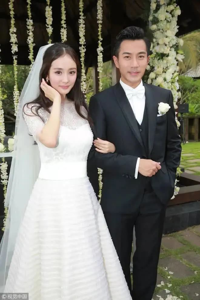 Dương Mịch và Lưu Khải Uy từng là cặp đôi đình đám Cbiz, khiến nhiều người ngưỡng mộ. Ảnh: Weibo