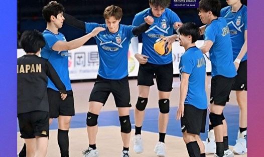 Tuyển bóng chuyền nam Nhật Bản nằm trong tốp những đội mạnh hàng đầu thế giới. Ảnh: Japan Volleyball National Team