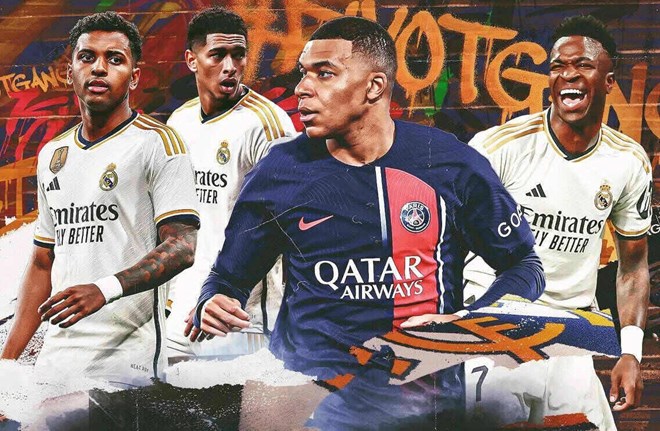 Real Madrid sắp xếp hàng công ra sao với Kylian Mbappe?